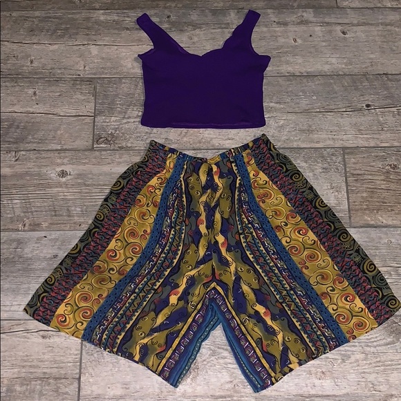 Vintage Pants - Vintage 80s/90s Tribal Shorts